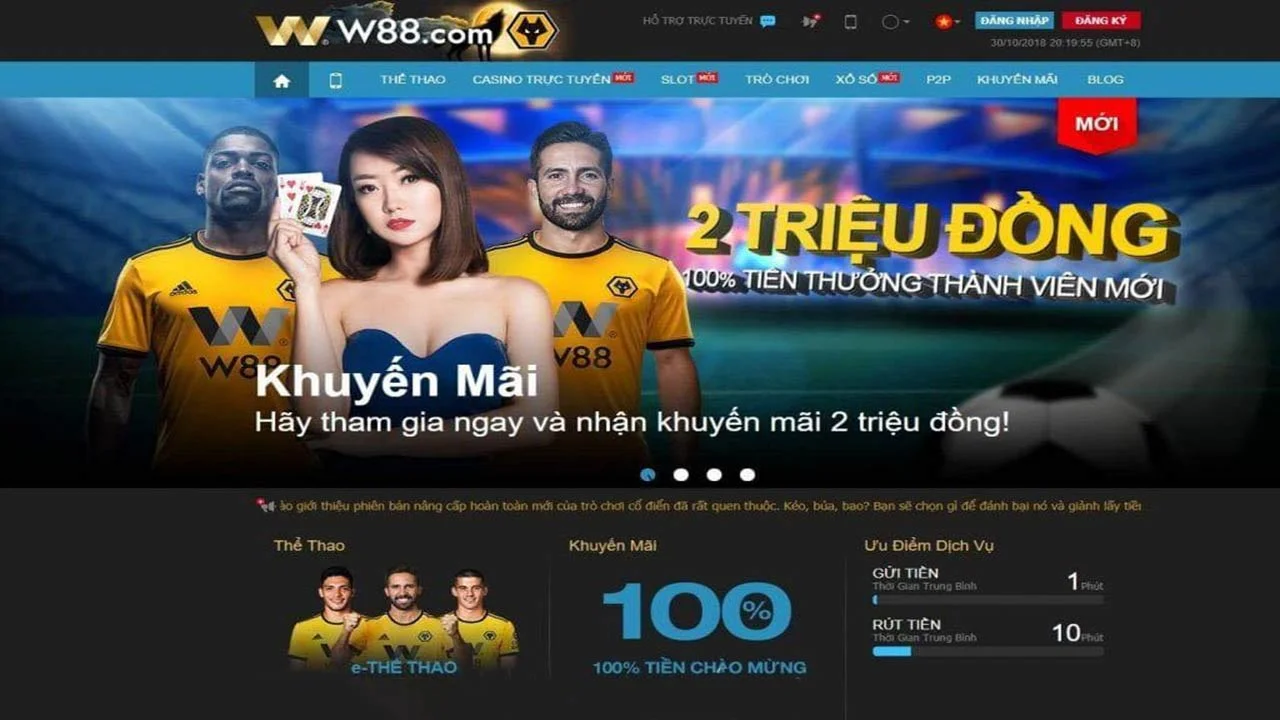 Siêu khuyến mãi bùng nổ tại W88 Khuyến mãi W88